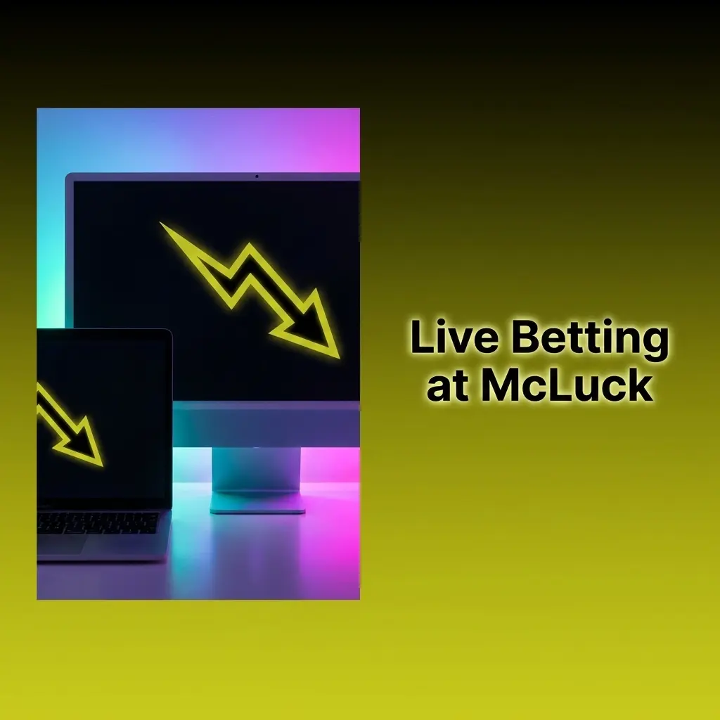McLuck live betting interface showing real-time odds for NFL, NBA, and soccer with in-play markets and live score trackers