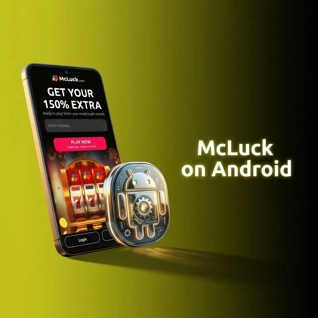 McLuck Android APK download guide showing app installation steps for casino and sportsbook access on Android 6.0+