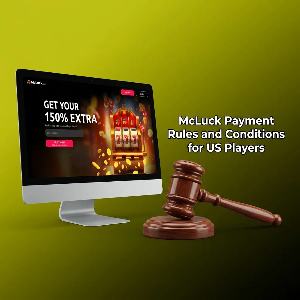 McLuck payment rules for US players covering account verification, Sweeps Coins playthrough, and withdrawal conditions