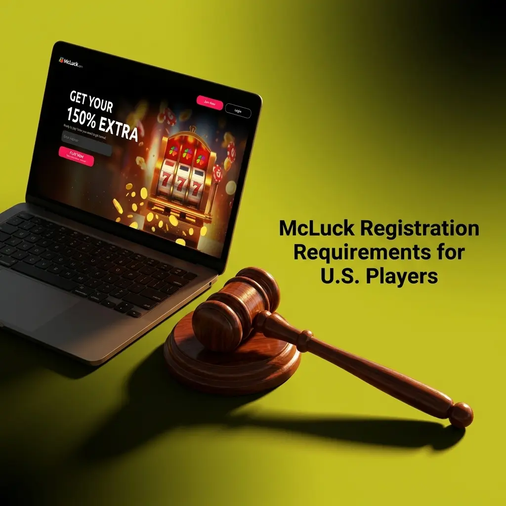 McLuck registration requirements for U.S. players including age, residency, one account rule, and no VPN policy
