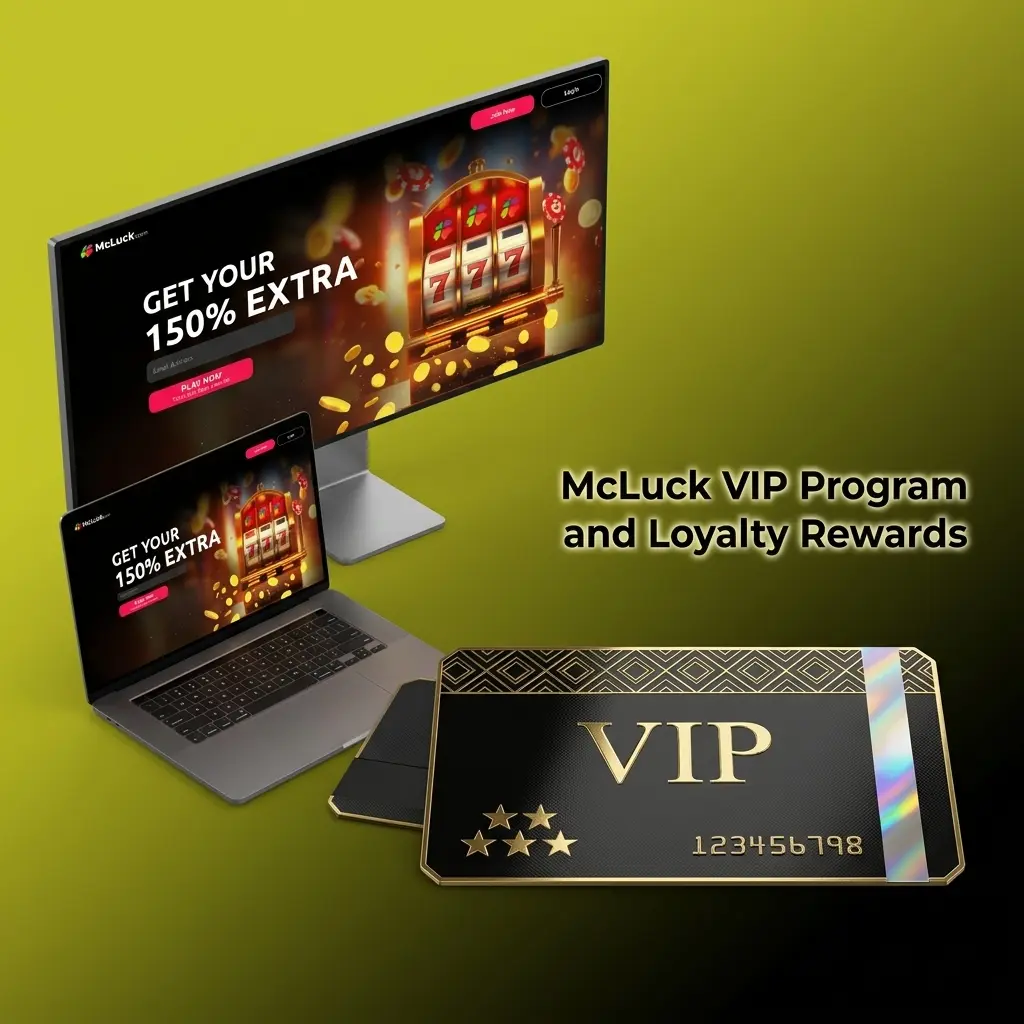 McLuck VIP loyalty program tiers showing escalating rewards, daily coin bonuses, exclusive promotions, and priority customer support benefits